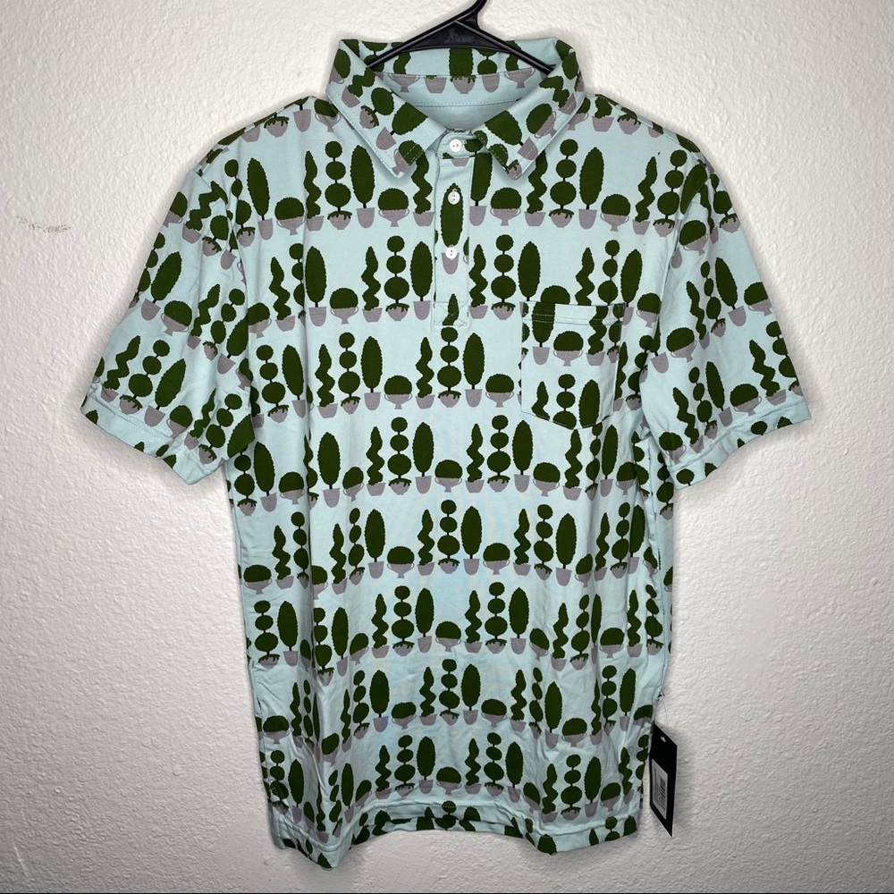 Kickee pants print short sleeve jersey polo